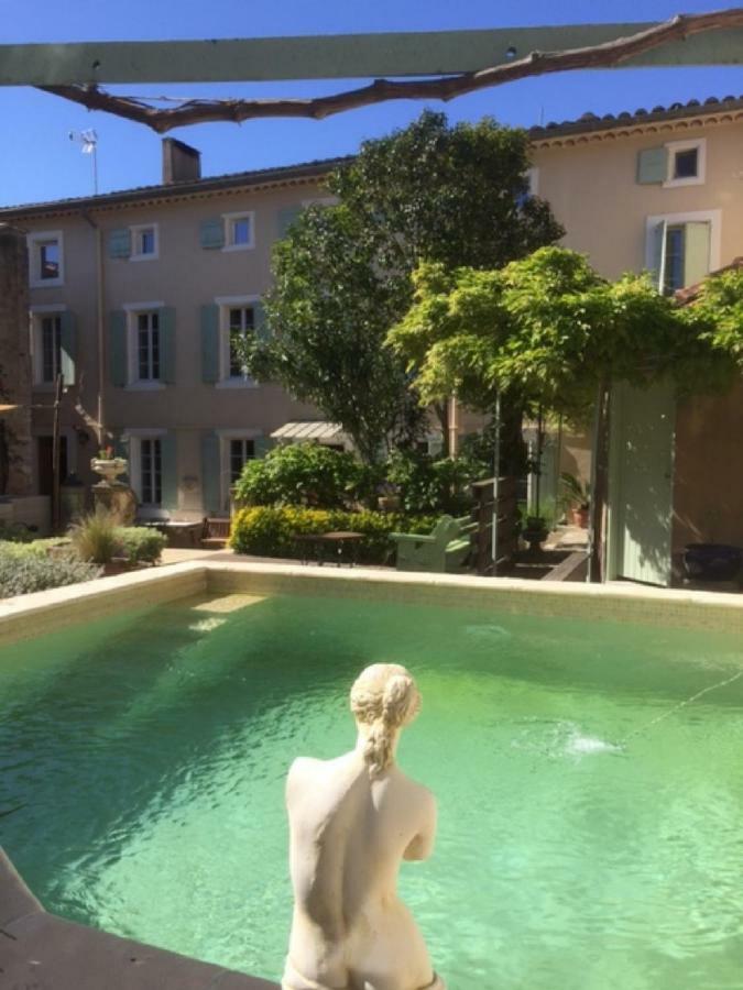 O'Palmier Cache Bed & Breakfast Saint-Marcel-sur-Aude Bagian luar foto